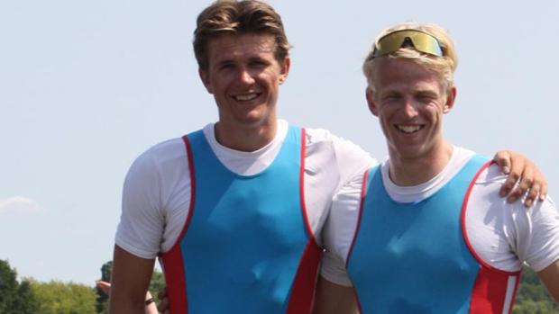 De tre-dobbelte danske mestre: Kaare Mortensen og Magnus Valbirk